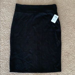 High waist pencil skirt